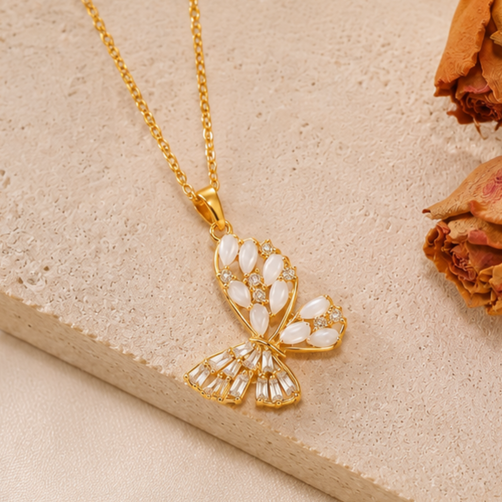 Maribel Butterfly Necklace