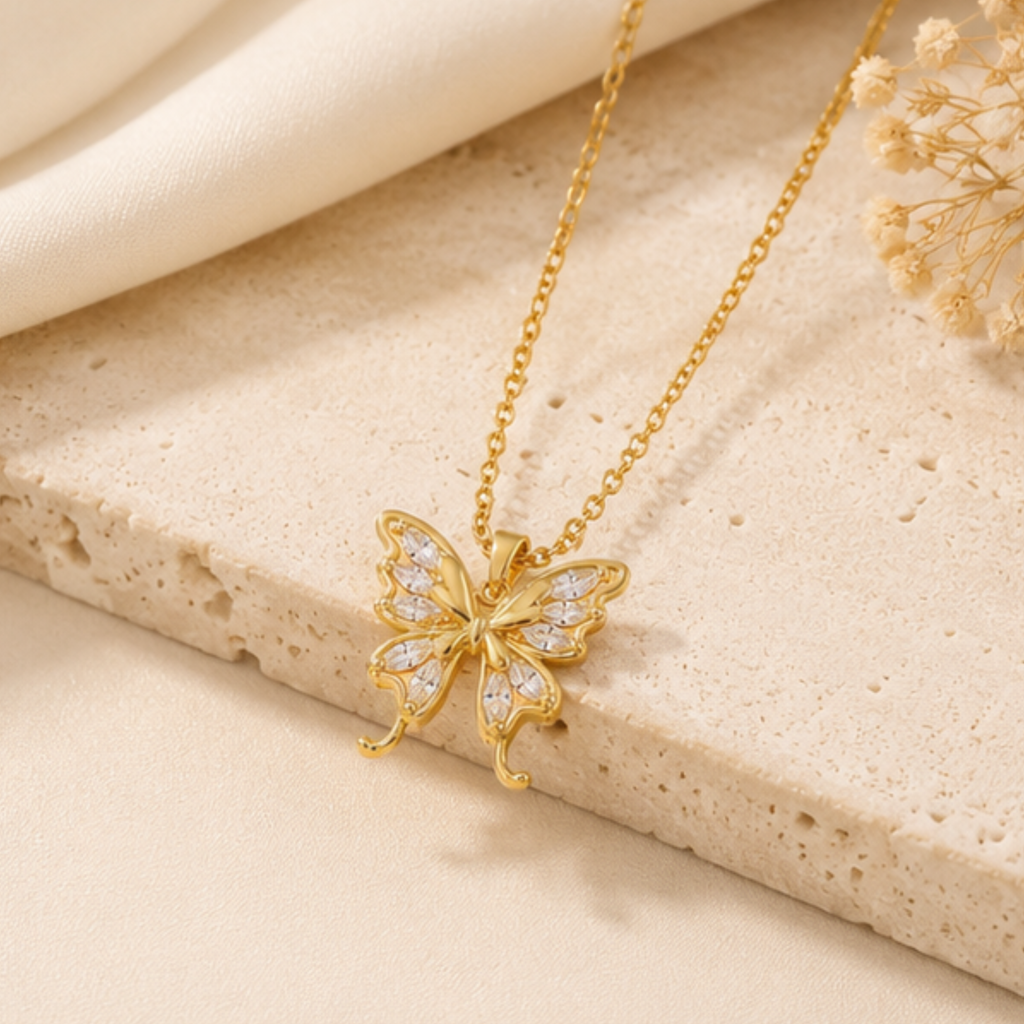 Butterfly Glow Necklace