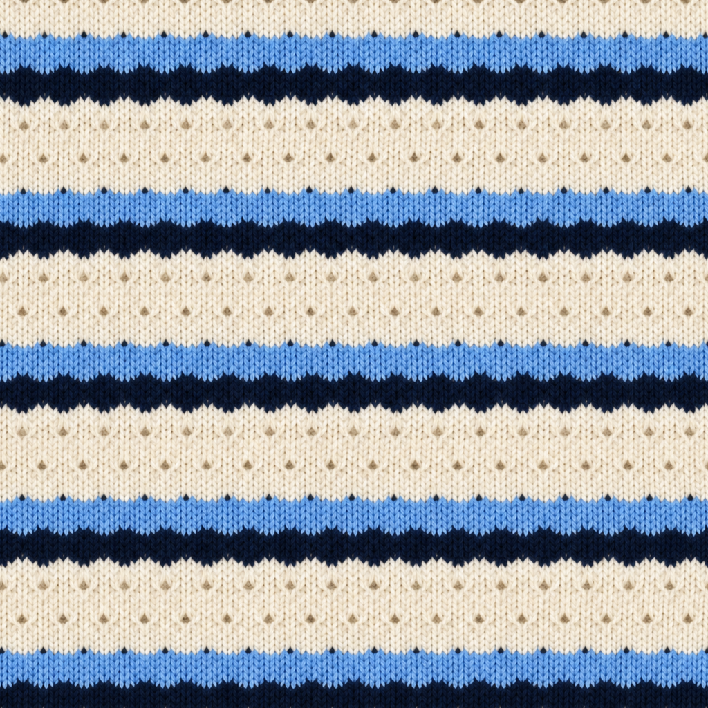 Comfy Set Striped Two-Toned Blue