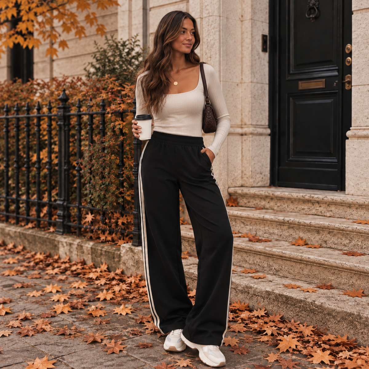 Melanie Joggers Black