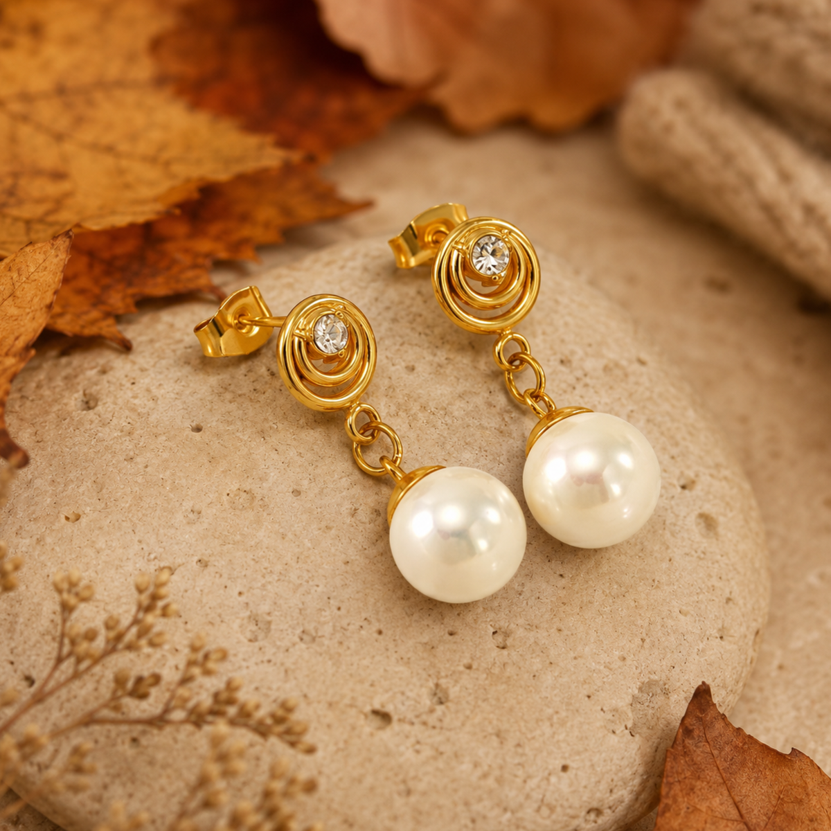 Ivy Pearl Earrings
