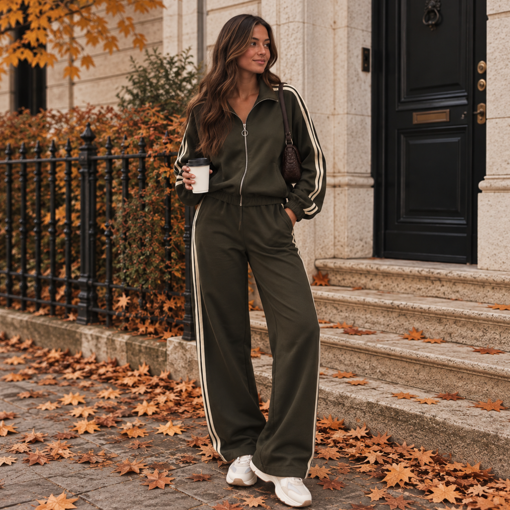Melanie Set Olive