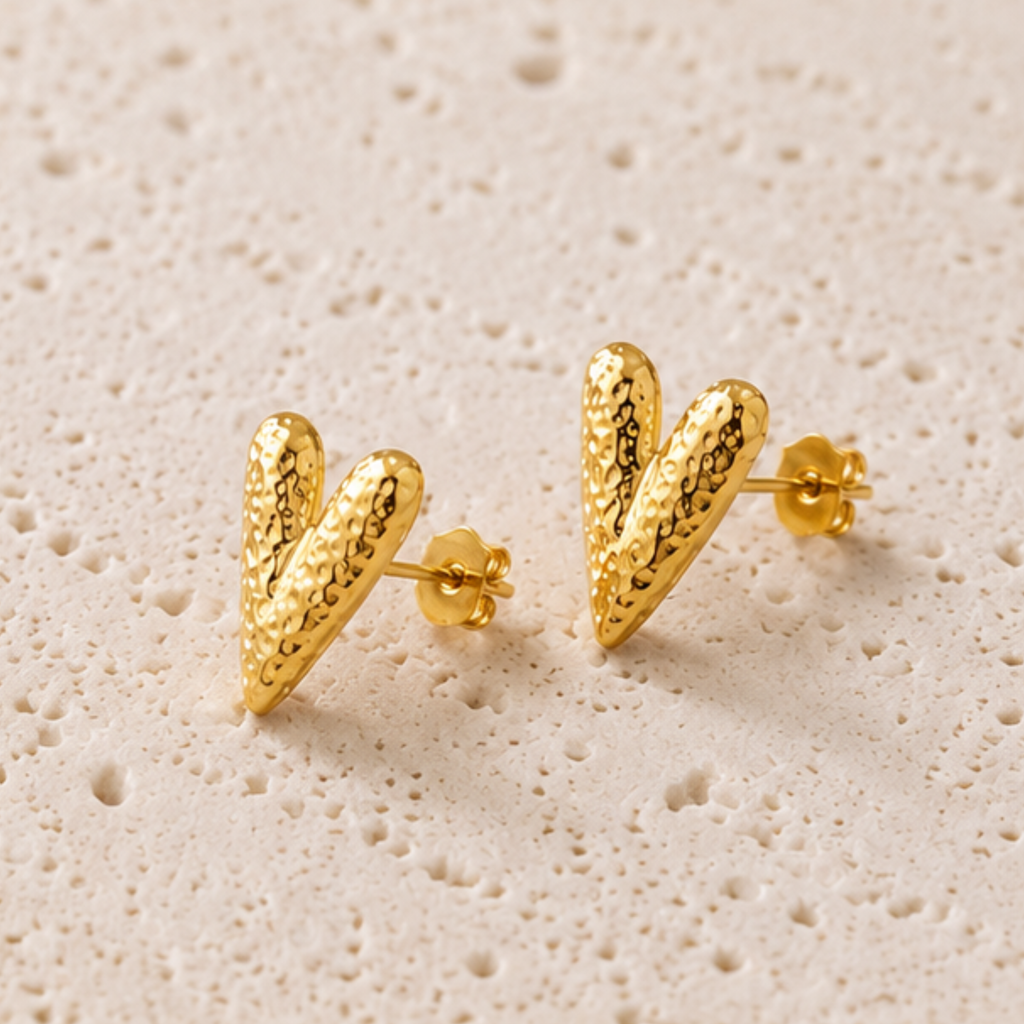 Vivi Heart Earrings