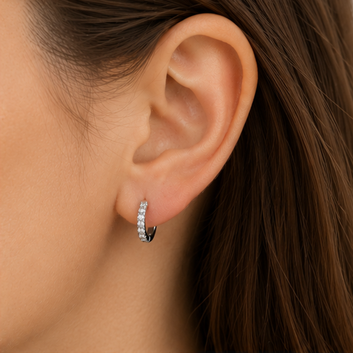 Juliette Hoops Silver