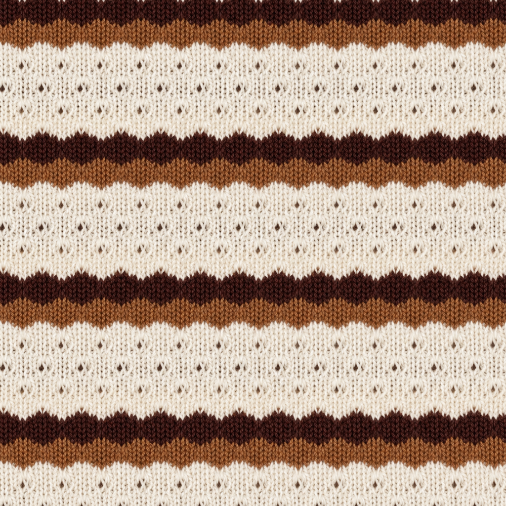 Comfy Set Striped Two-Toned Brown