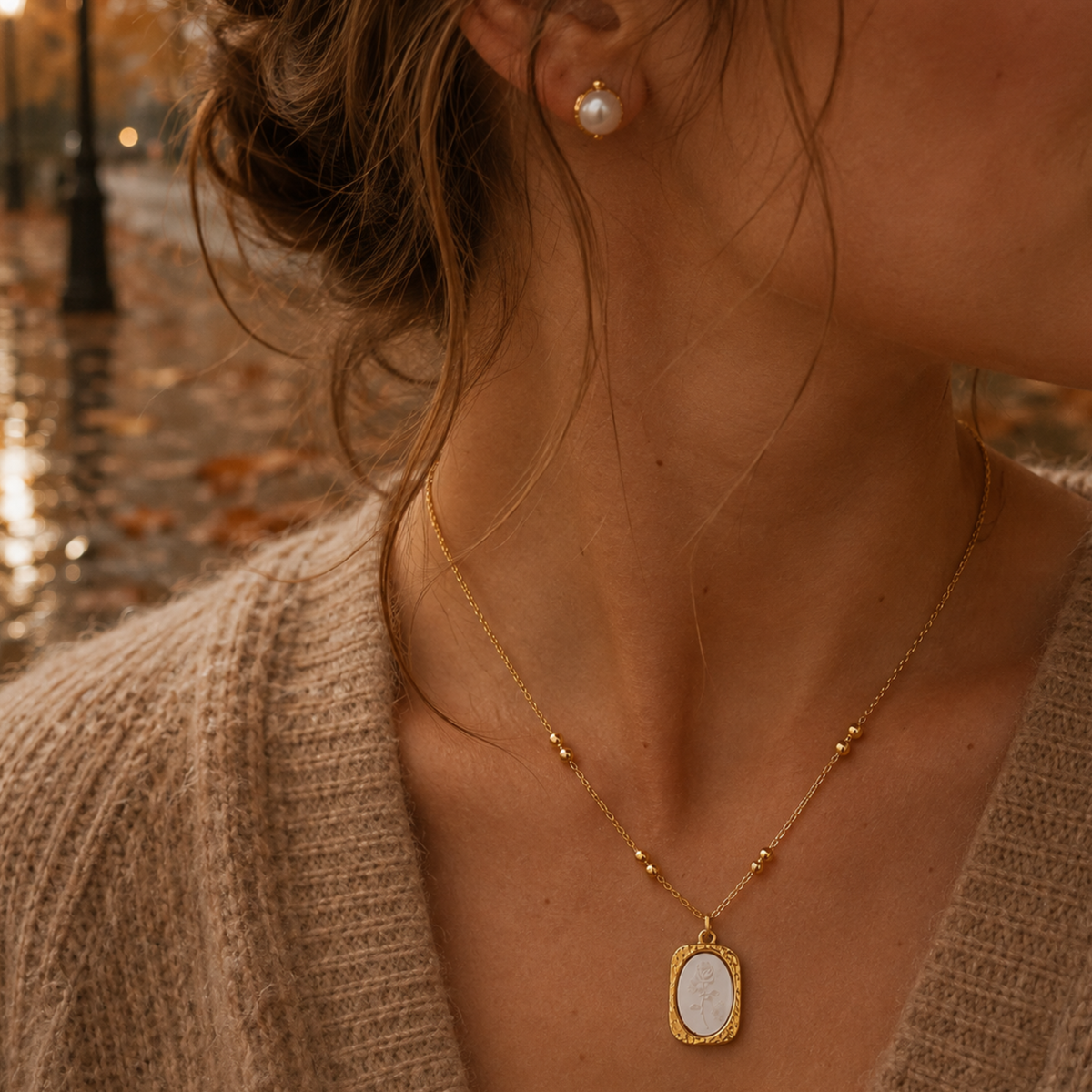 Rose Necklace