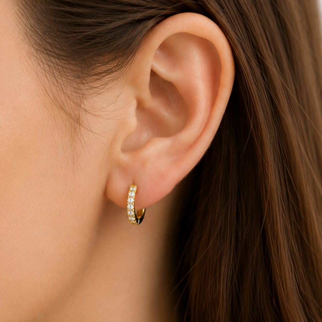 Juliette Hoops Gold