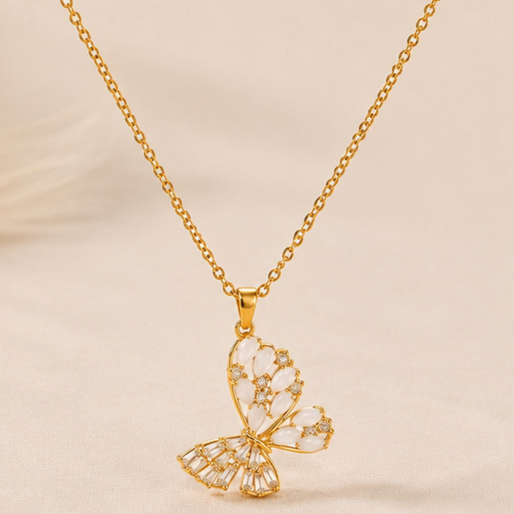 Maribel Butterfly Necklace