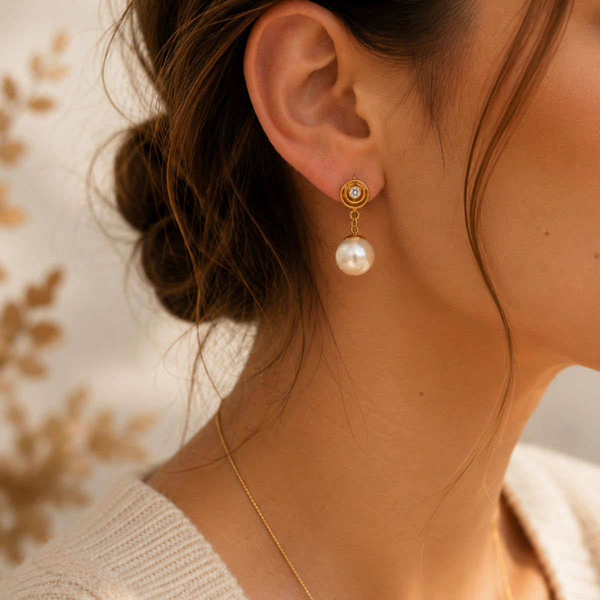 Ivy Pearl Earrings