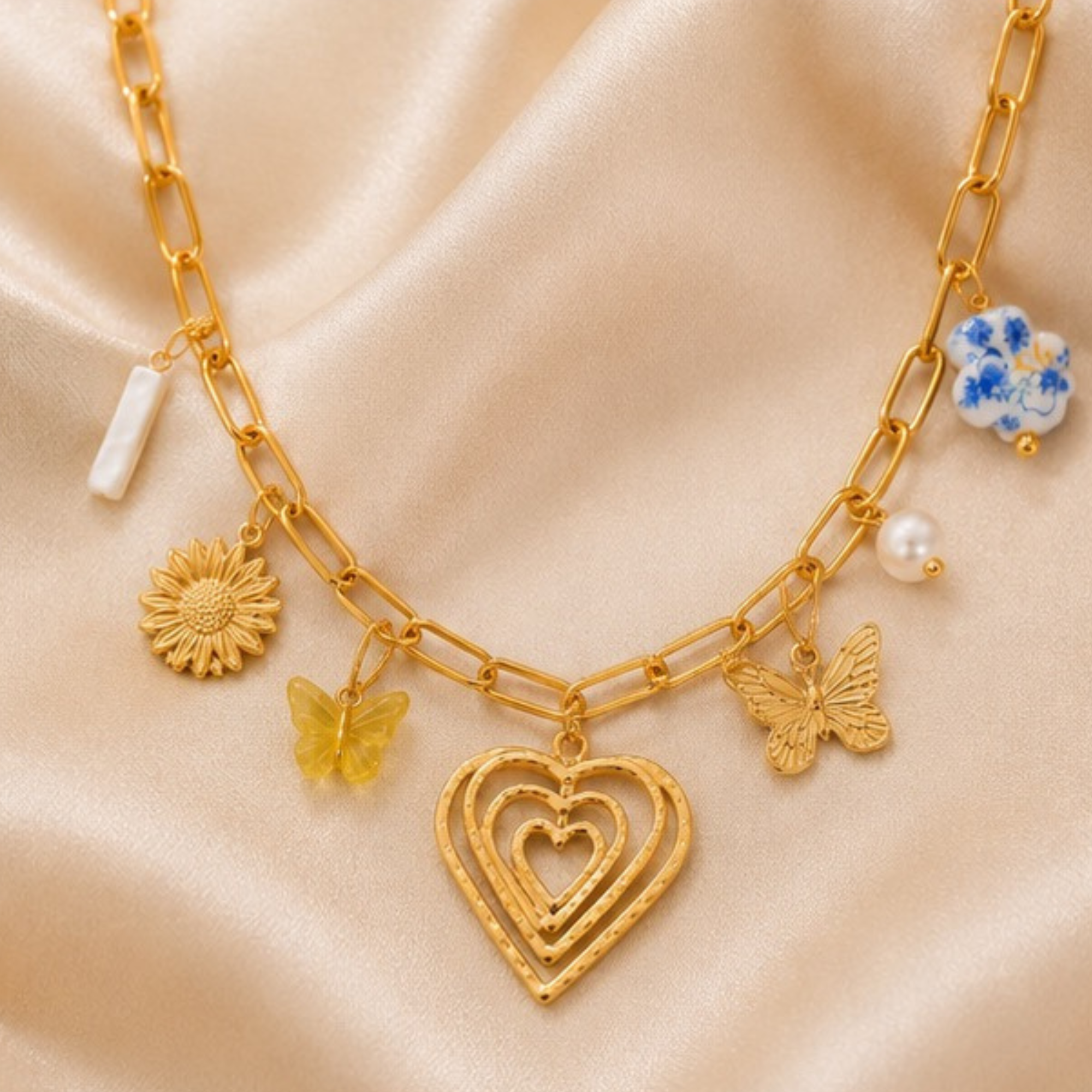 Bloom Charm Necklace