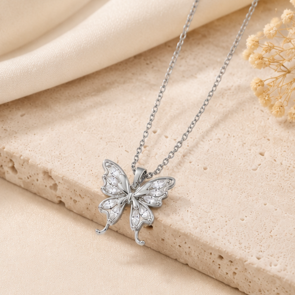 Butterfly Glow Necklace