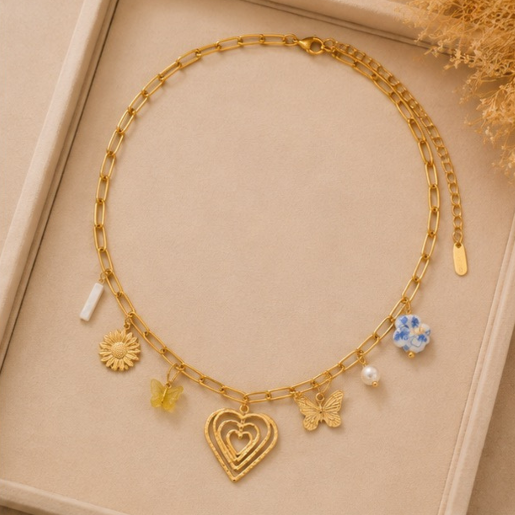 Bloom Charm Necklace