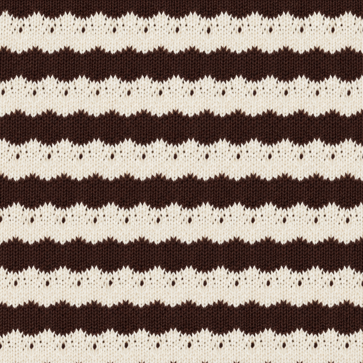Comfy Set Striped Chocolate Brown