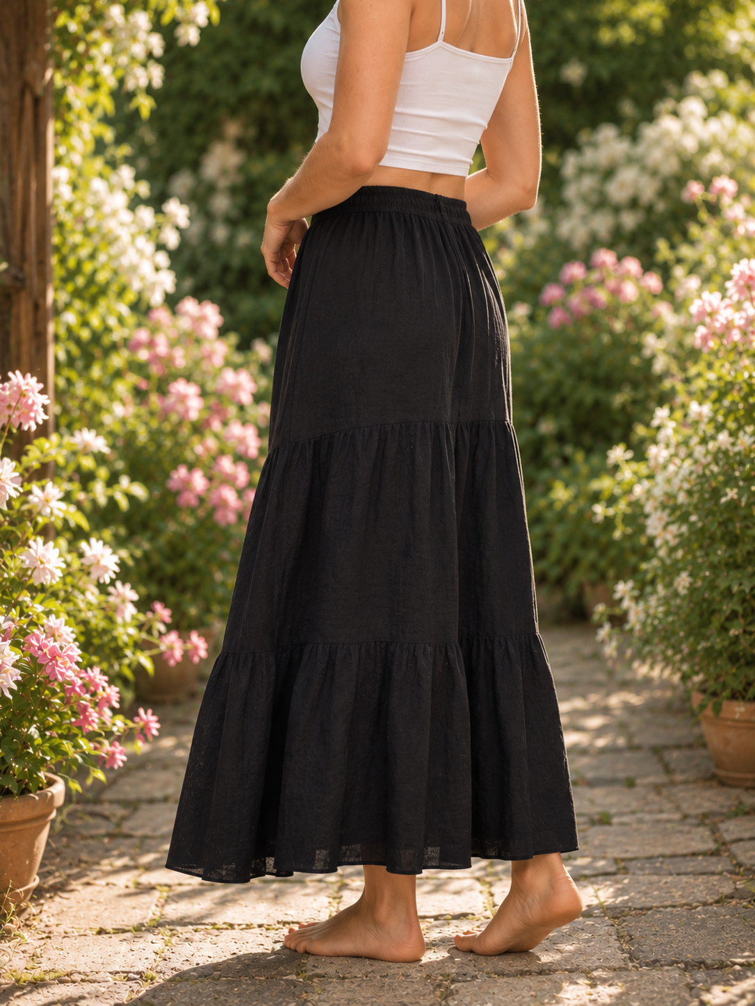 Amèlie Maxi Skirt Black