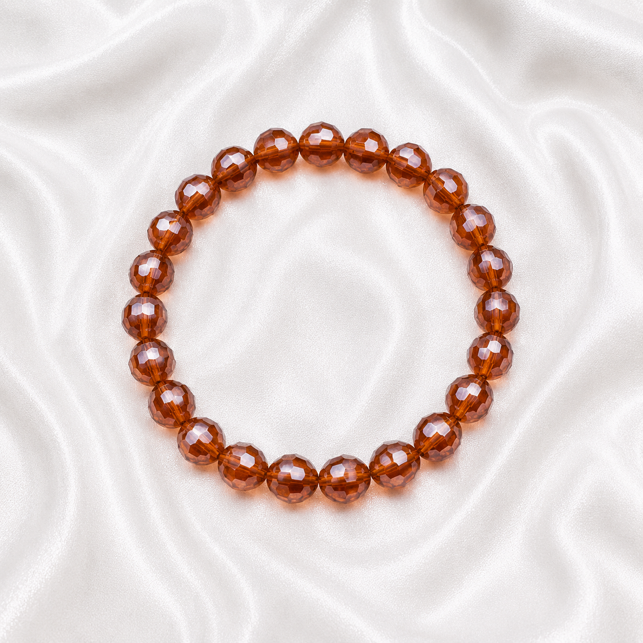 Amber Beaded Bracelet