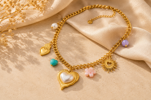 Amora Charm Necklace