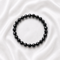Black Beaded Bracelet