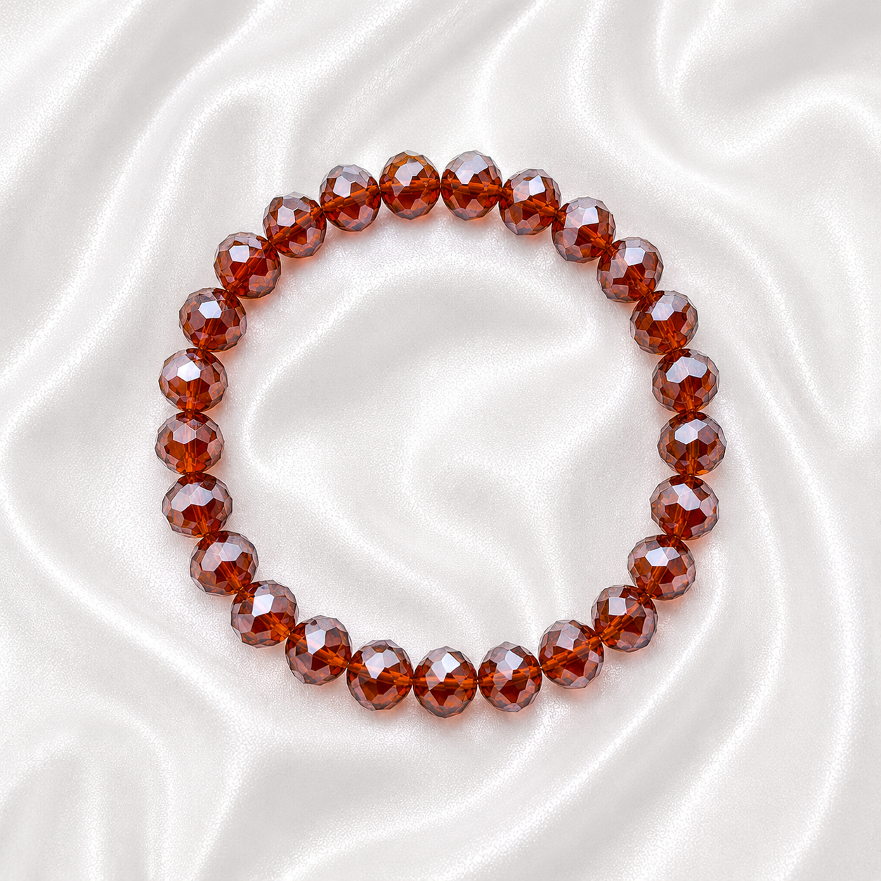 Brown Beaded Bracelet