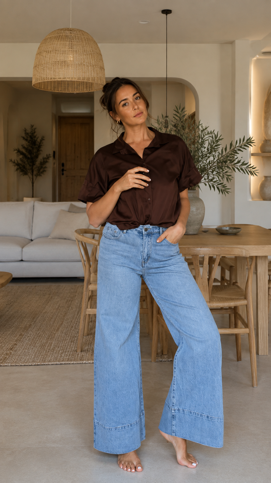 Starlight Wide Leg Jeans