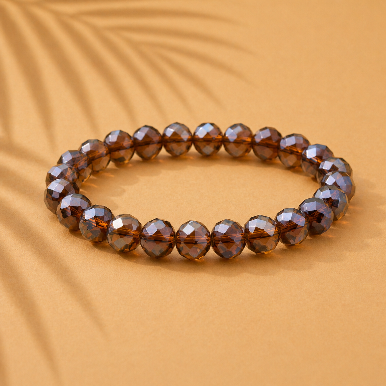 Brown Beaded Bracelet