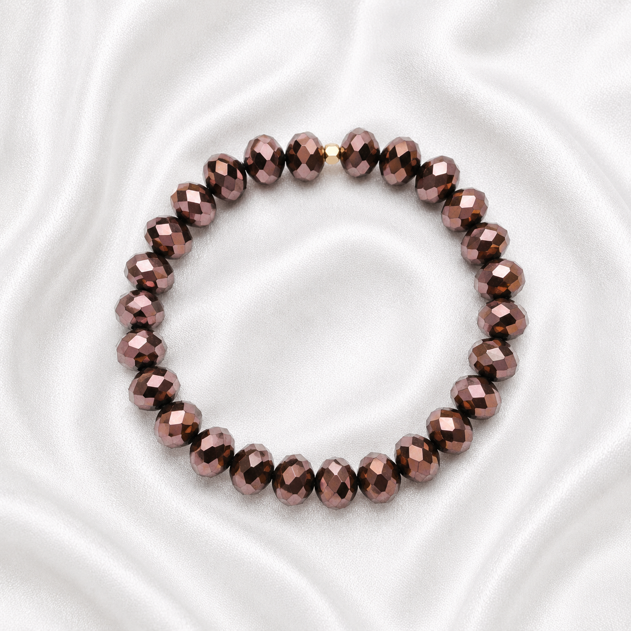 Purple Beaded Bracelet