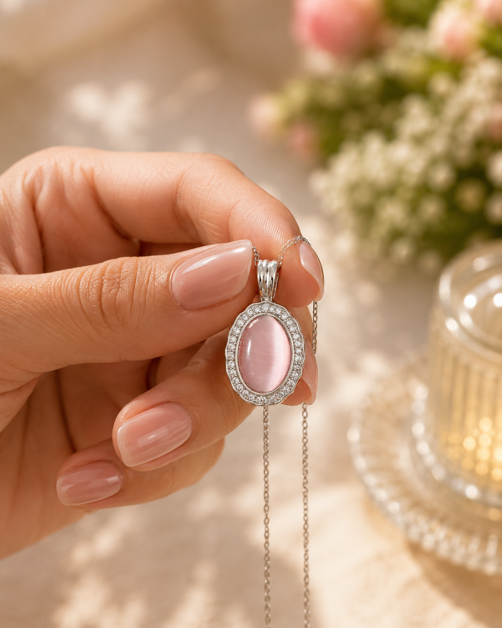 Vintage Oval Necklace