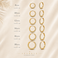 Juliette Hoops Gold