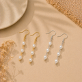 Pearl Chain Earrings