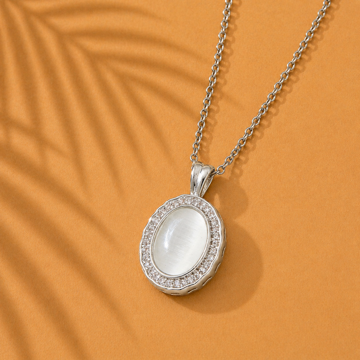 Vintage Oval Necklace