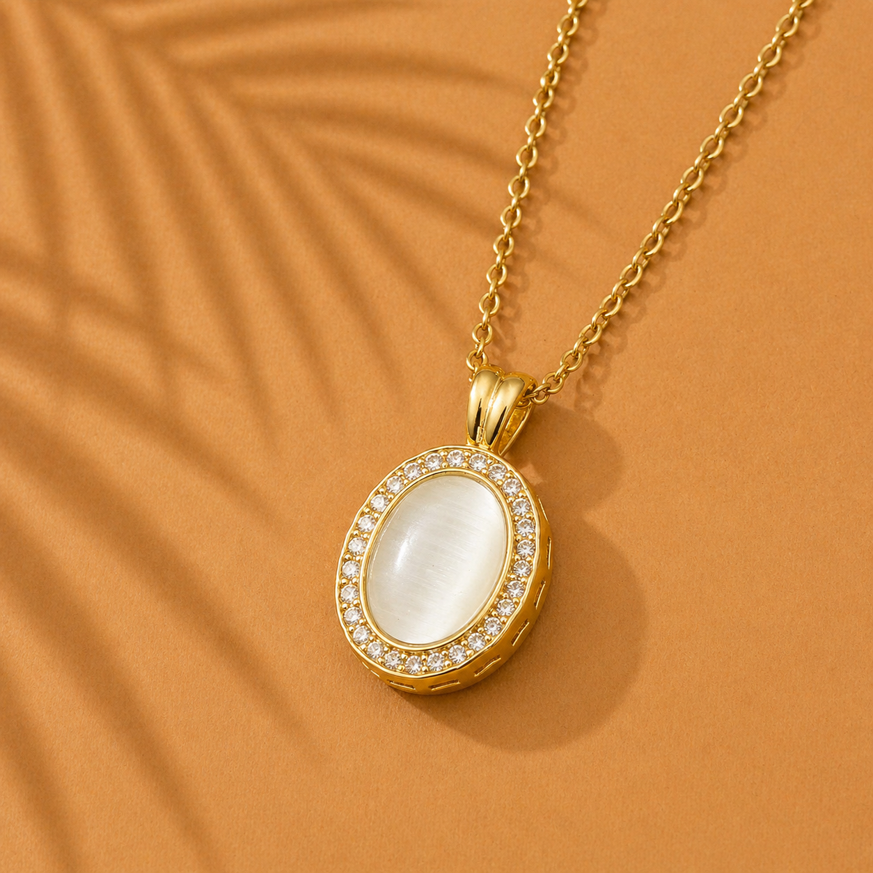 Vintage Oval Necklace