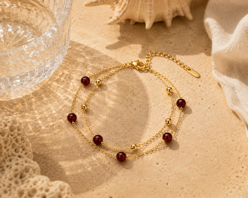Amber Duo Bracelt