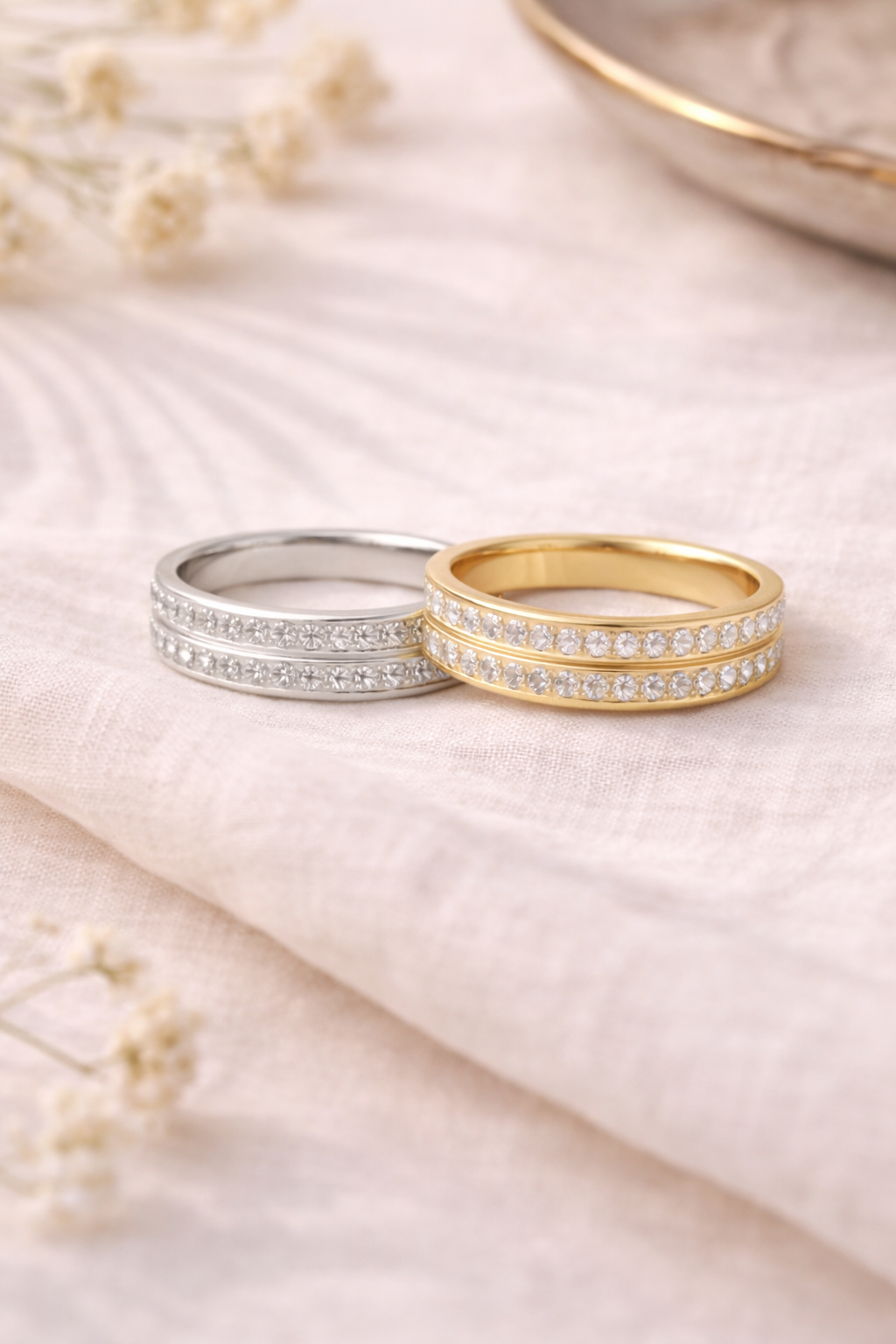 Double Sparkle Ring