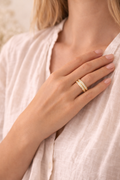 Double Sparkle Ring