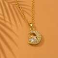 Moon Planet Necklace