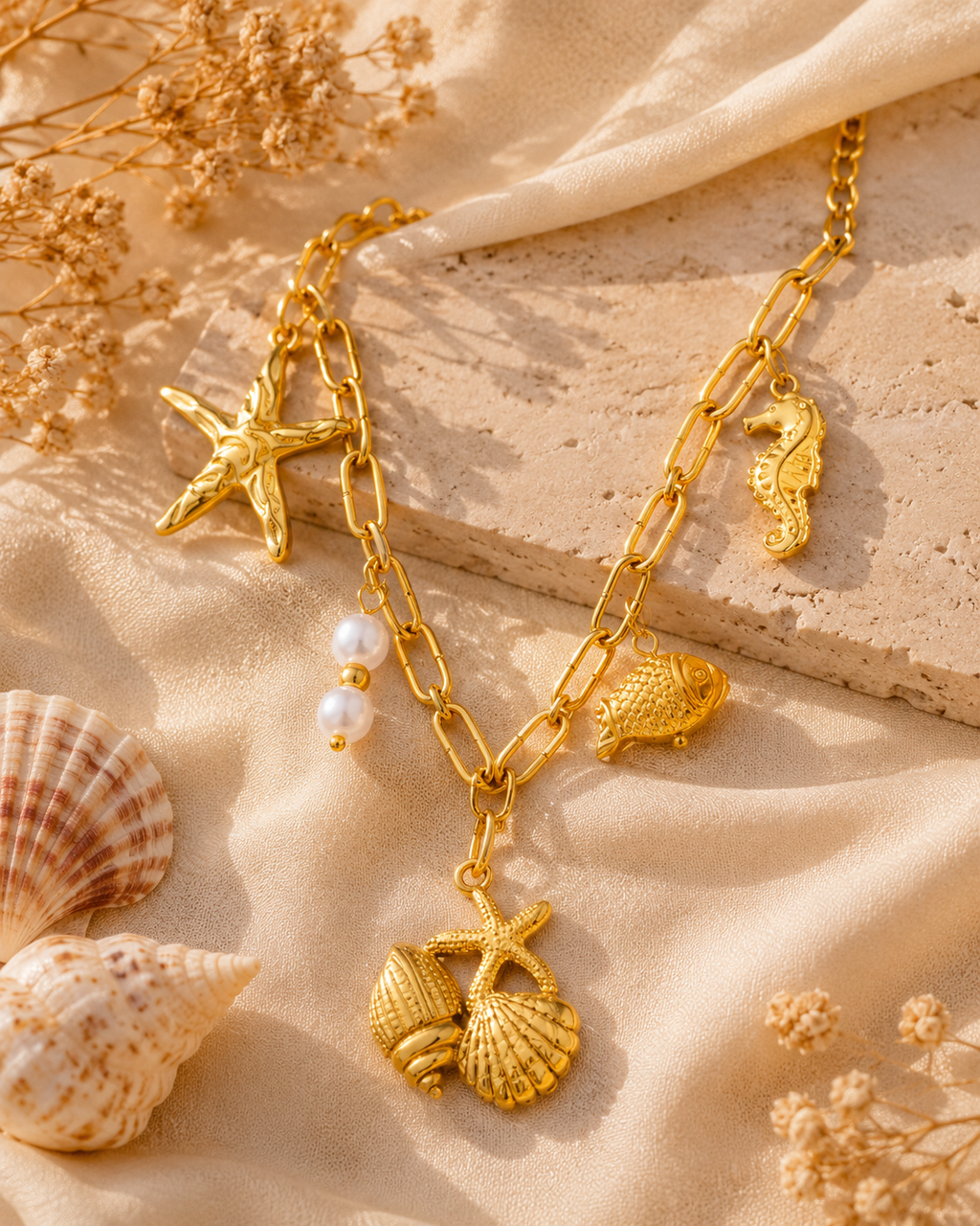 Oceana Charm Necklace