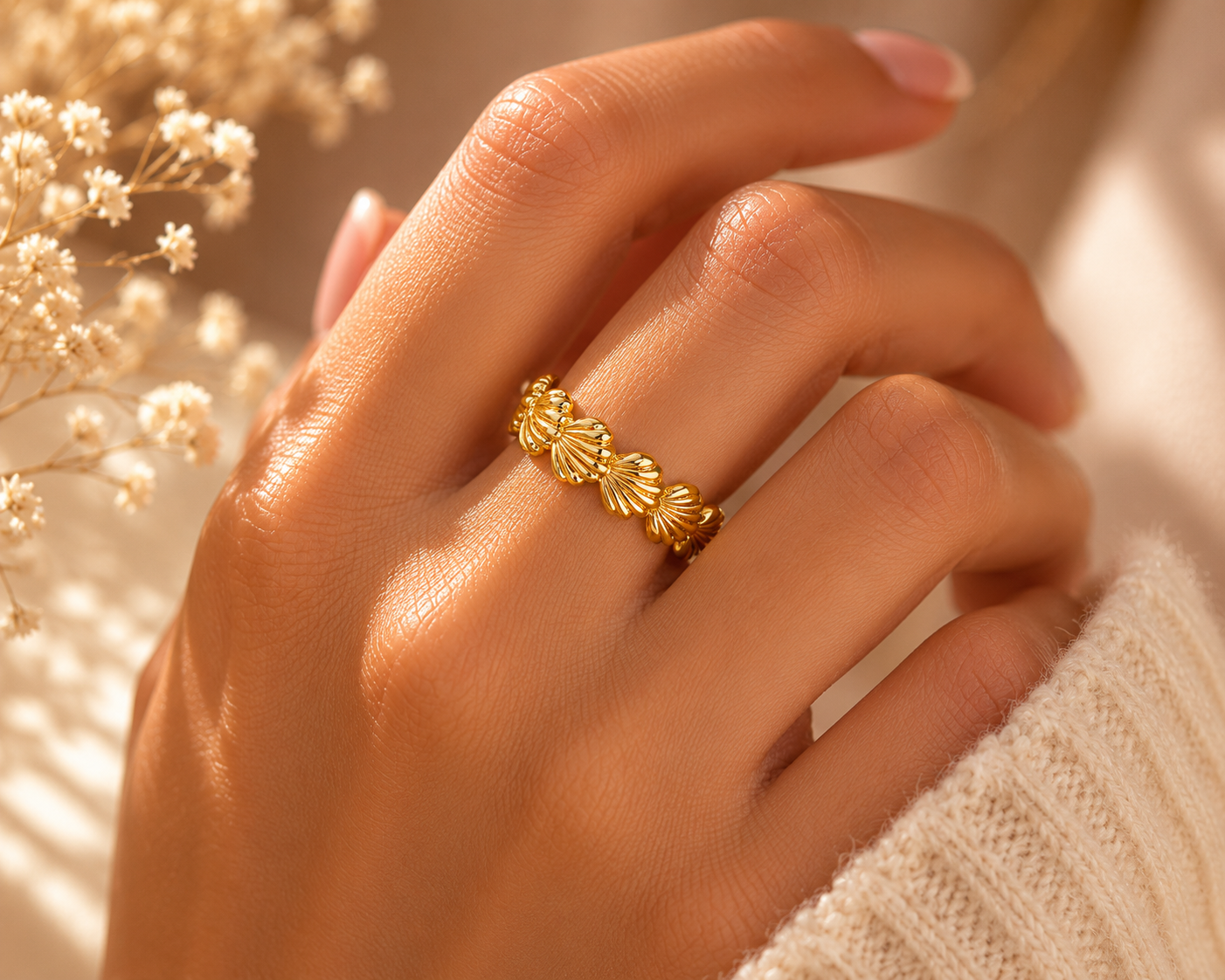 Seashell Ring