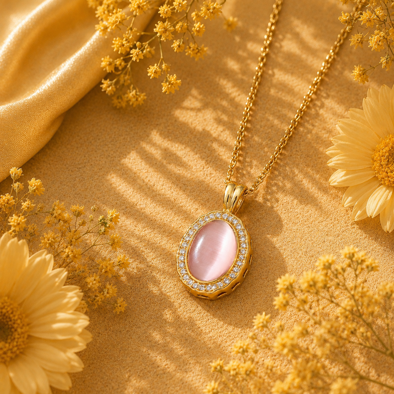 Vintage Oval Necklace