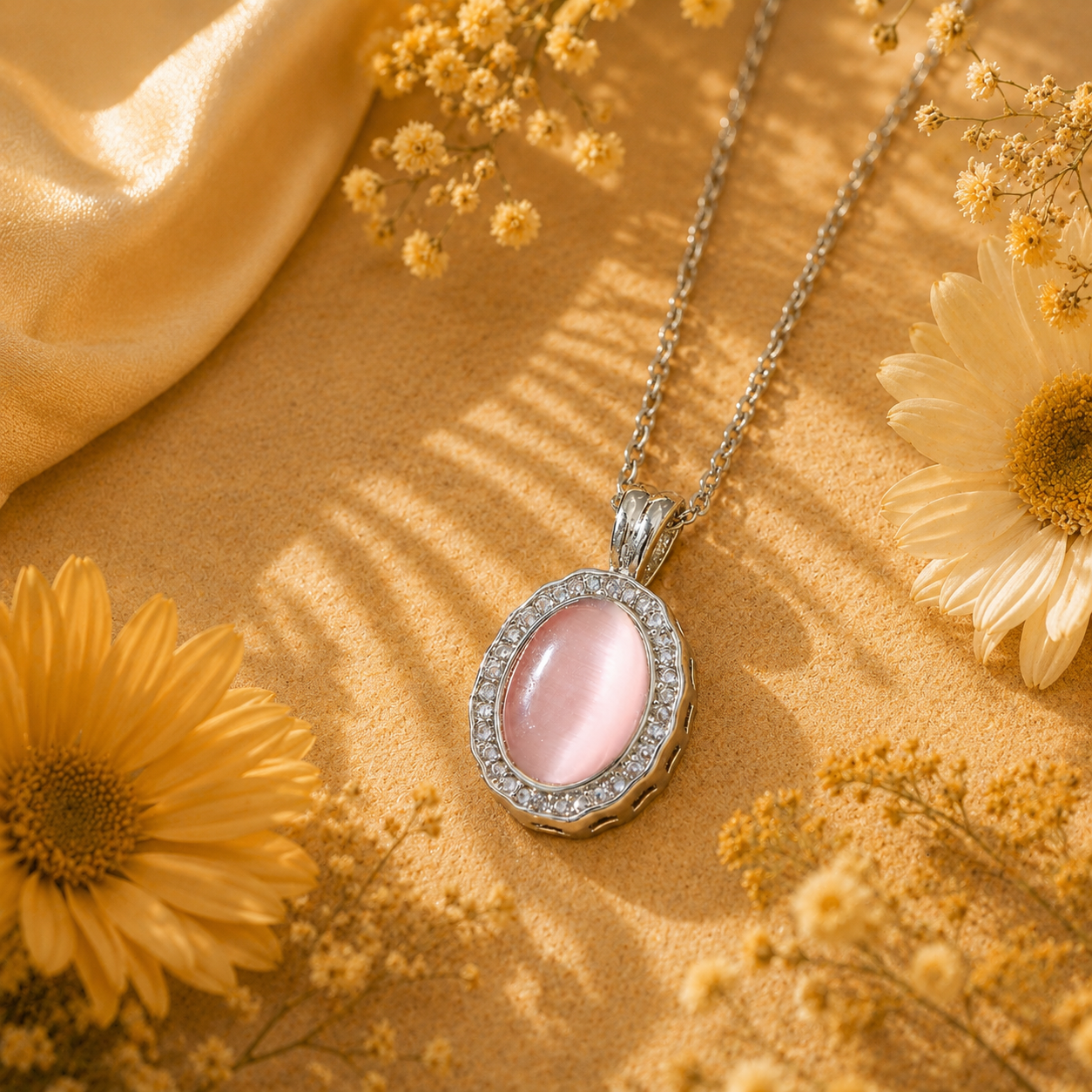 Vintage Oval Necklace