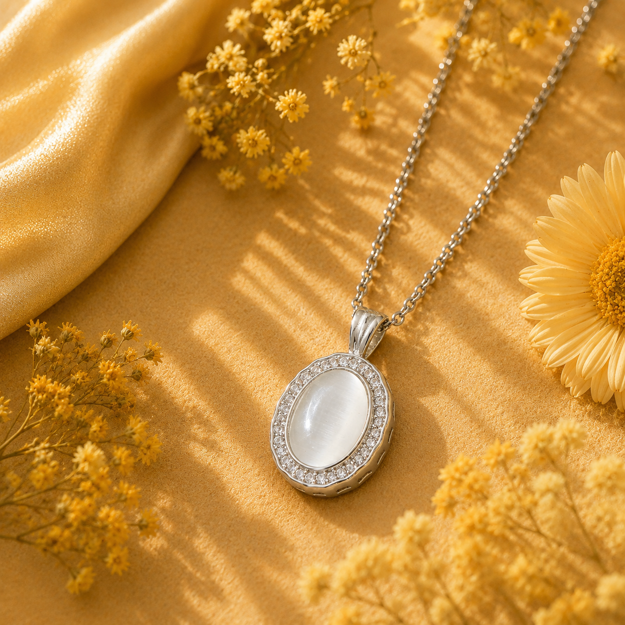 Vintage Oval Necklace